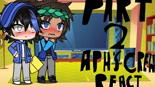 Aphmaus crew react!||part two pierce||Moon_Child..||next kim!