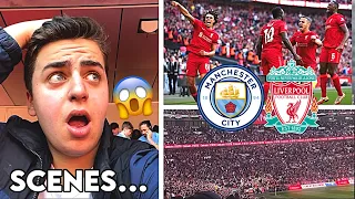 35,000 LIVERPOOL FANS GO MENTAL at WEMBLEY in FA Cup Semi-Final vs Man City!