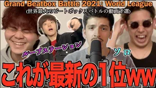 【ガチ？】世界最大級のビートボックスバトル、GBB2021の予選1位がヤバすぎたwwwwアジアチャンピオンによるリアクション！