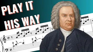 How to play Bach's most famous piece like it's 1722 (Prelude in C Major, BWV 846 with Evan Shinners)