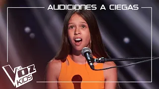 Kyra Godínez - "Havana" | Blind auditions | The Voice Kids Spain 2024