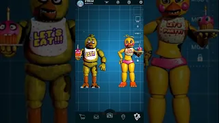 🤩 FNAF Animatronic Mashup THANKS FOR 100 SUBS 🤩 #shorts #fyp #fnaf #mashup #securitybreach #special