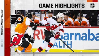 Flyers @ Devils 2/25 | NHL Highlights 2023