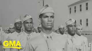 Honoring America’s 1st Black Marines on Veterans Day l GMA