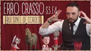 Erro Crasso T3 Ep4 - RUI SINEL DE CORDES, ser solteiro, shots de whisky e uma entrevista de vida.