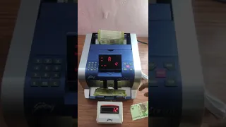 Godrej Currency Counting Machine with Fake Note Detector 2024 ⚡ #shorts #note #counting #cash #note