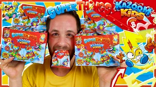 SuperThings Kazoom Kids UNBOXING 2 CAJAS 100 SOBRES Series 8 en Pe Toys