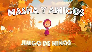 Masha y el Oso - super DIVERTIDO juego sobre la diversión ponerse al día y saltar!