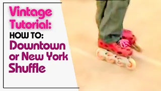 Tutorial: How to do Downtown or New York Shuffle dance move on Inline skates and rollerblades.