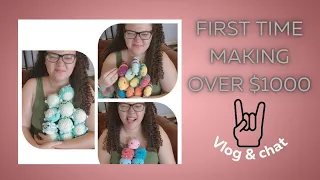 Over $1000 at my market -VLOG- Most I've Ever Made!