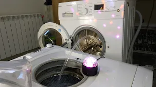 Experiment - Fountain with Two - Washing Machines