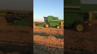 John Deere 1450wts wheat harvest 2019