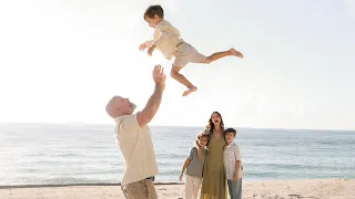 Our Beach Family Photoshoot | 3 Kids, No Tantrums, Success!