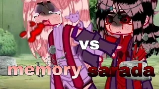 Sarada vs Memory / lutas de multiversos  gacha club