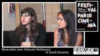 itw Maryam Keshavarz et sarah Kazemy