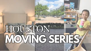 MOVING VLOG| Single Mom | Apartment Touring |  Houston