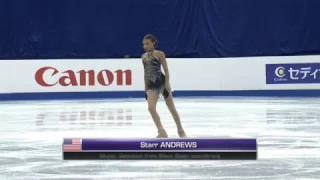 Starr ANDREWS FS 2017 Jr Worlds