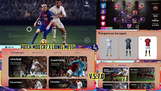 [PATCH PES 2021 MOBILE CR7 x LIONEL MESSI V.5.7.0 BEST GRAPHIC | FULL LICENSE]