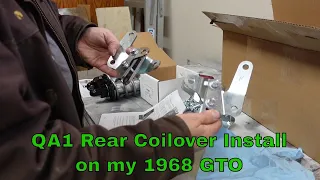 1968 GTO GM A Body - QA1 Rear Coilover Installation