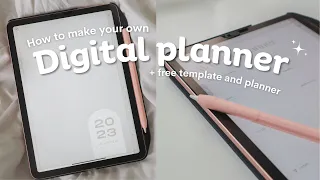 HOW TO CREATE A DIGITAL PLANNER USING CANVA AND POWERPOINT (Easy) + Free Template