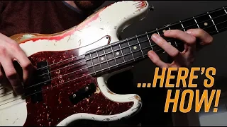 Choosing the right bass? (here's how a session player does it)