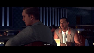 L.A. Noire: Roy threatens Cole at the Blue Room