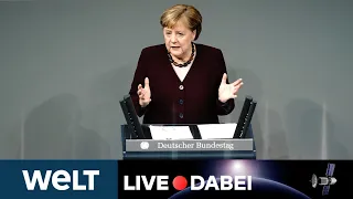 LIVE DABEI: Regierungserklärung Angela Merkel im Bundestag