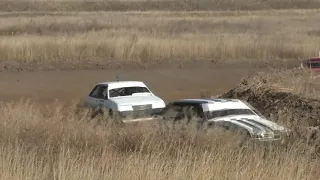 Авто кросс. Заезд - 1.  D2H 1 Полуфинал  Черногорск 16 10 2021. Russian car racing