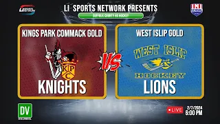 SCHSHL Freshman Ice Hockey | Kings Park Commack Black vs West Islip Blue