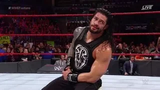 WEE 24 September 2018 Roman Reigns Gets Strike Back Against Braun Strowman HD