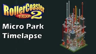 Roller Coaster Tycoon 2: Micro Park Timelapse | 2K Subscribers Special!