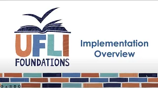 UFLI Foundations Implementation Overview