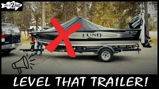 Boating Basics: How to Level Your Trailer