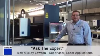 Adjust etching options on a laser cutting machine