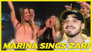 REACT to Eurovision 2024: Marina Satti - Zari - LIVE from the farewell party in Athens