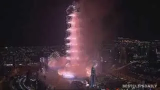 2014 Fireworks   Burj Khalifa, Dubai HD OFFICIAL