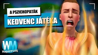 Top 10 szörnyű dolog, amit mindannyian megcsináltunk már a Sims játékokban