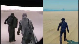 *NEW* Fortnite Sand Walk emote in 'Real Life" (Walk without rhythm - Dune)