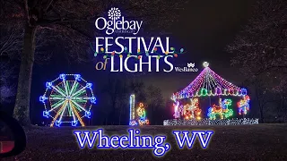 Oglebay's Festival Of Lights 2022 - Wheeling, WV