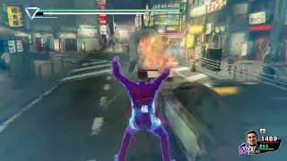 Yakuza 7 Like a Brawler Juggling Test