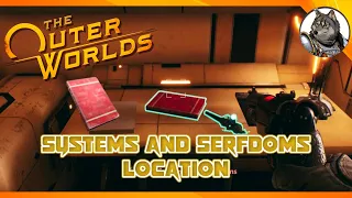 THE OUTER WORLDS - Systems and Serfdoms Location (Ship Decoration Item)