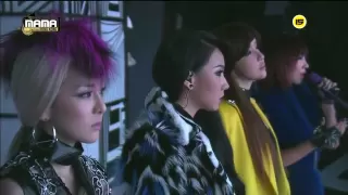 투애니원(2NE1) - Lonely + 그리워해요(Missing You) at 2013 MAMA