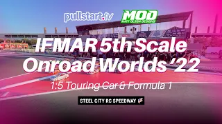 IFMAR 5th Scale Worlds by MOD // Friday — Q5-Q6 & Lower Finals // Steel City RC Speedway 🇺🇸