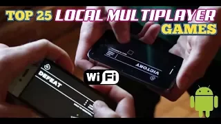 Top 25 BEST LOCAL multiplayer games for Android via WiFi