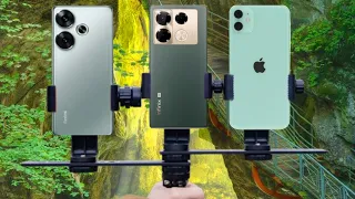 Xiaomi Redmi Turbo 3 Vs Infinix Note 40 Pro Vs iPhone 11 | Camera Test Comparison