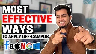 Most Effective ways to Apply Off-Campus! | Btech/MCA students | How to get test link? | Referrals