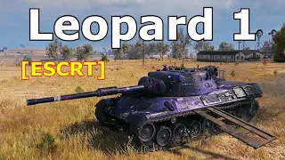 World of Tanks Leopard 1 - 4 Kills 12,4K Damage