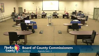 Board of County Commissioners Work Session/Agenda Briefing 6-3-21