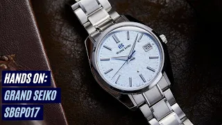 Grand Seiko SBGP017 puts quartz on proud display