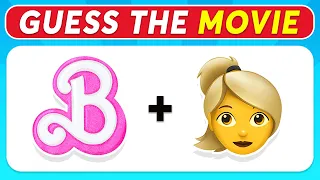 Can You Guess The Movie By Emoji? 🎬🍿 Emoji Quiz | Mario, Barbie, Sing 2, The Little Mermaid